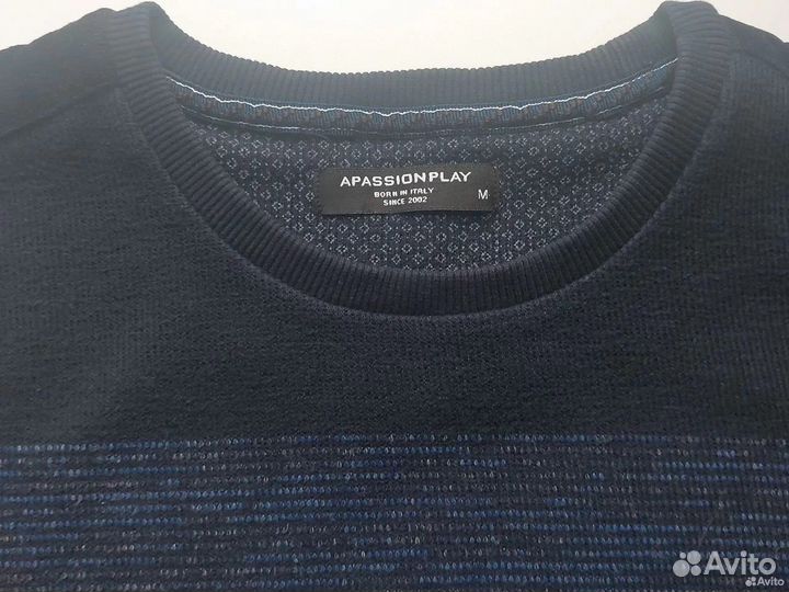 Джемпер синий мужской 5 карманов размер М (48)