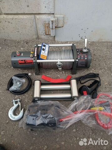 Лебедка электрическая автомобильная 24