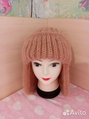 Ушанка из пуха норки