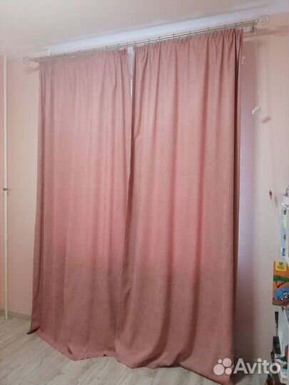 Шторы блэкаут, тюль и карниз в детскую