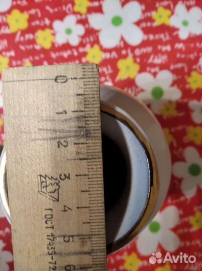 Ваза для цветов фарфор лепнина