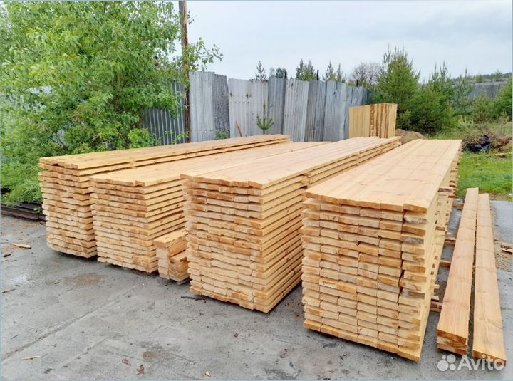 Доска обрезная 50х150х6000 ГОСТ