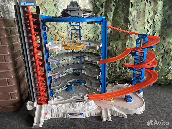Hot wheels гараж