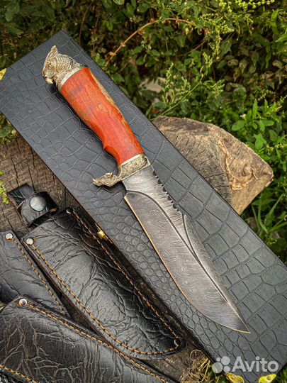 Нож из дамасской стали на подарок