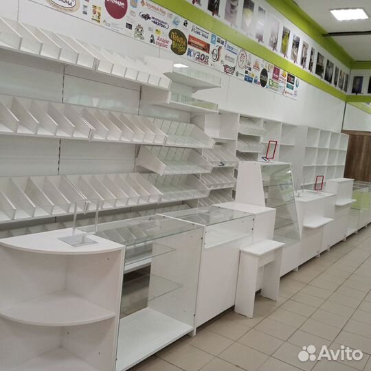 Прилавки, стеллажи от производителя