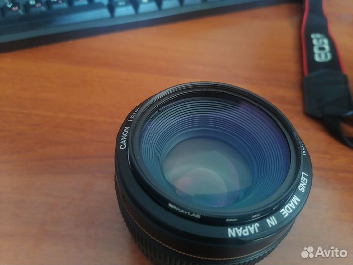 Canon EF 50mm f 1.4 usm + рюкзак