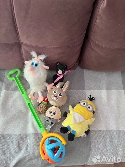 Игрушки мягкие пакетом