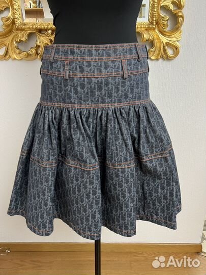 Юбка Christian Dior оригинал джинсовая