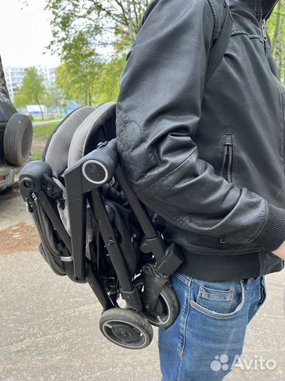 Детская прогулочная коляска Hartan Bit Lightgrey