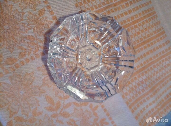 Пепельница хрустальная СССР