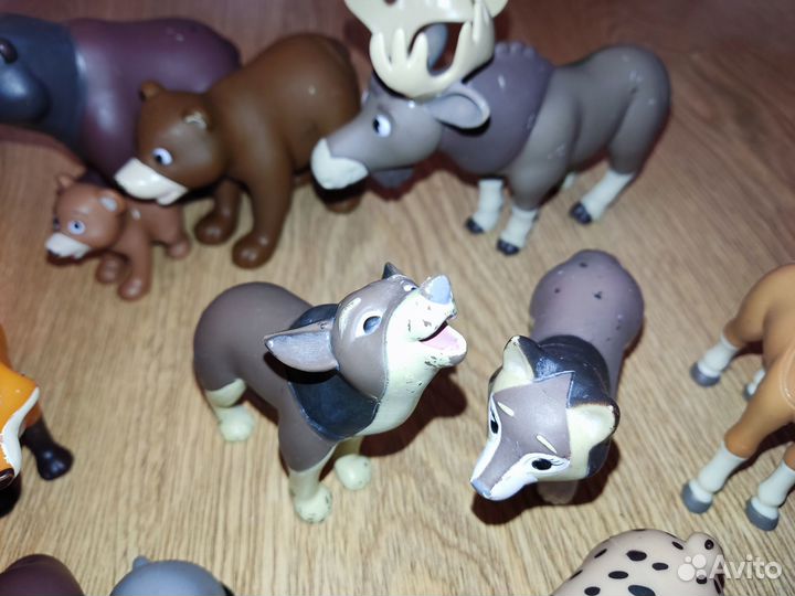 Фигурки животных deagostin Collecta и др