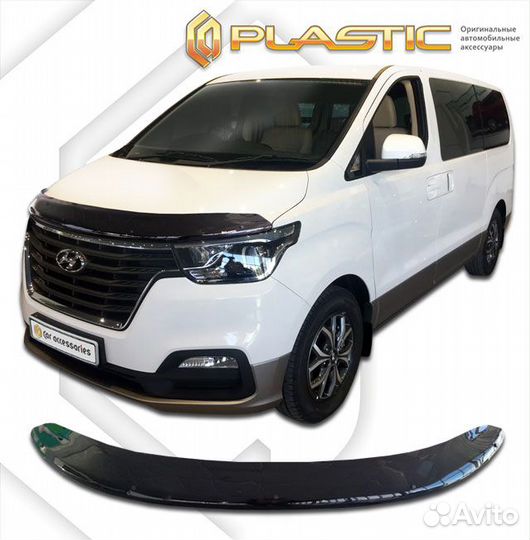 Дефлектор капота (exclusive) Hyundai H1 2017-н.в