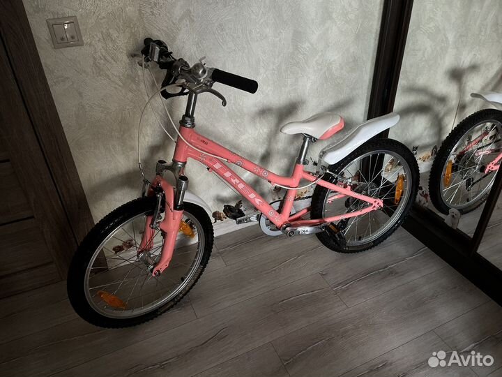 Велосипед trek mt60 розовый