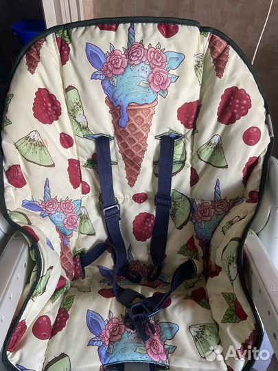 Стул для кормления chicco polly