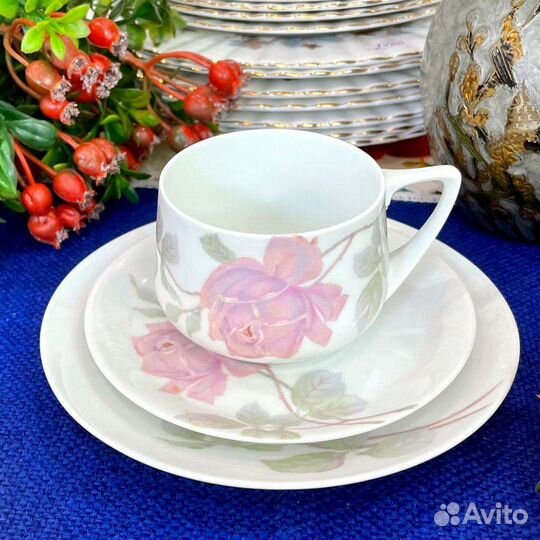 Антиквариат Трио Rosenthal Selb-Bavaria нач. 20в
