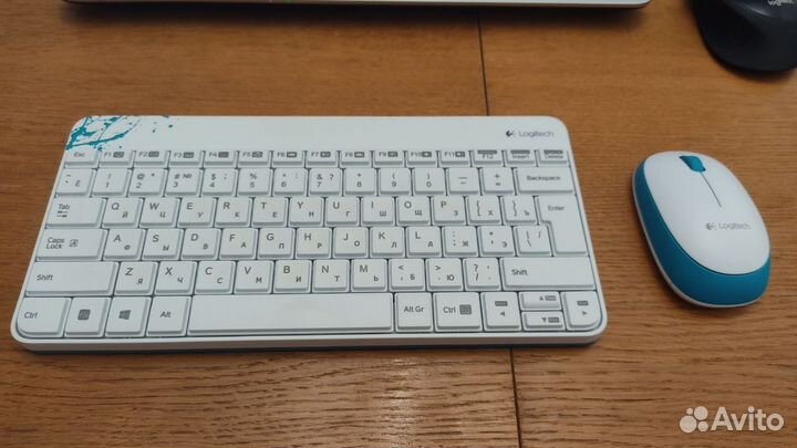 Клавиатура Logitech MK240 беспроводная + мышь