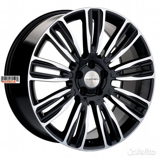 Khomen Wheels KHW2004 8.5x20 5x108 ET45 Dia63.4 Bl