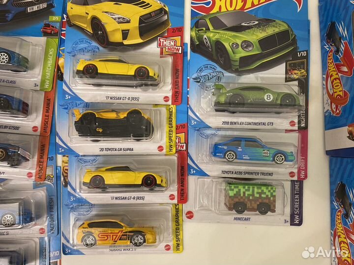 Hot wheels машинки