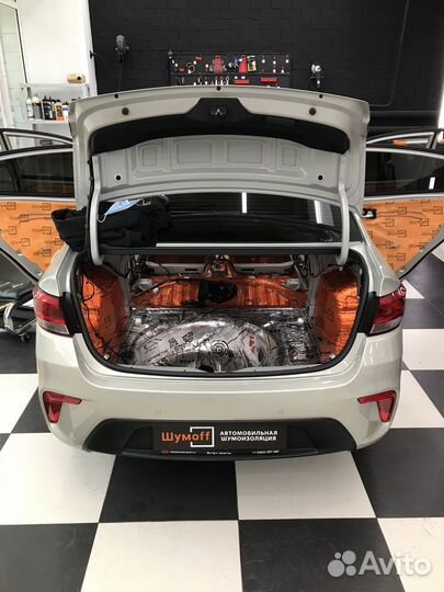 Шумоизоляция автомобиля