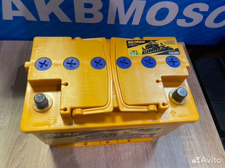 Аккумулятор ginnes 6ст-78.0 78Ач 740А
