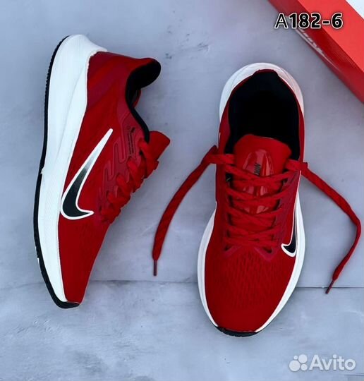 Кроссовки Мужские Nike Zoom Красные (41-46)