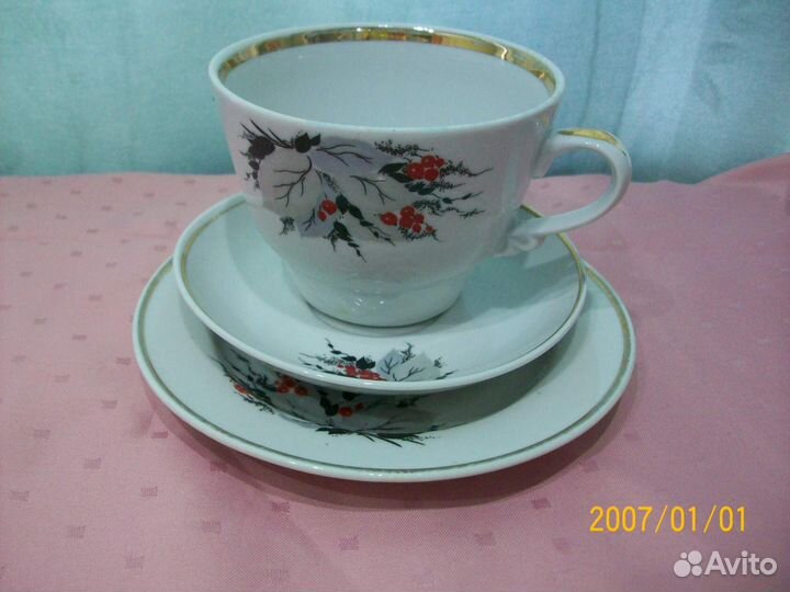 Большие пары и чашки