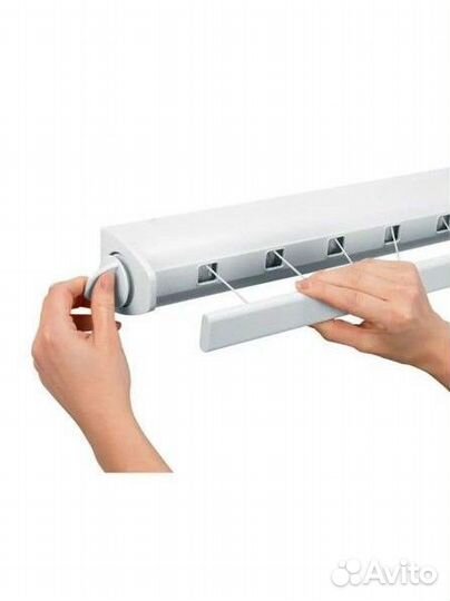 Сушилка для белья настенная складная выдвижная