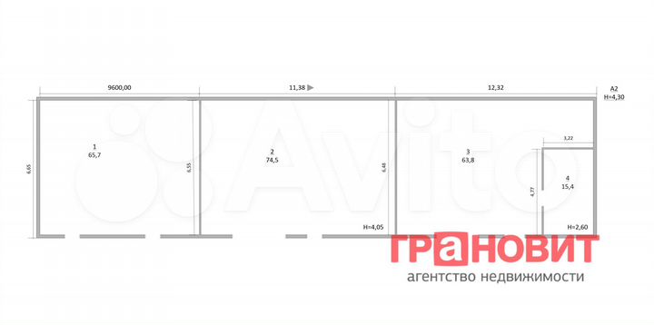 Свободного назначения, 320 м²