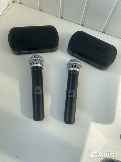 Радиосистемы Shure PG/ PG58. оригиналы