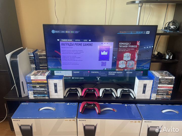 Sony PlayStation 5/500+ игр/Fifa 23