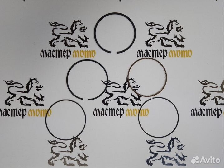 Поршневые кольца 139QMB, delta, alpha D47 70cc