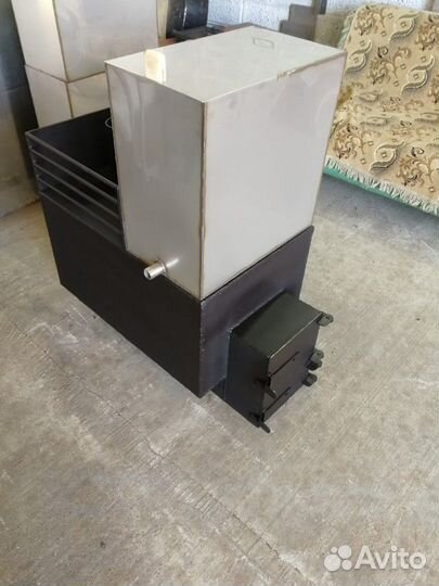 Банные печи, бак из нержавейки