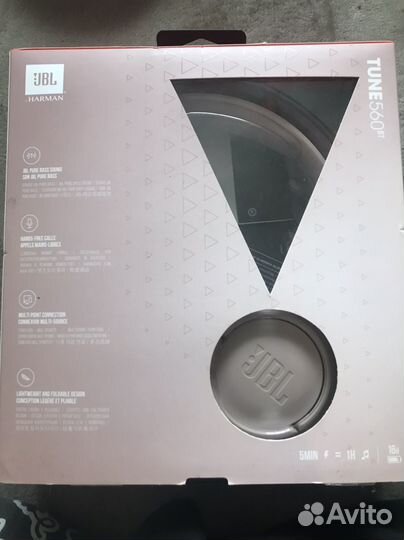 Беспроводные наушники jbl tune 560bt