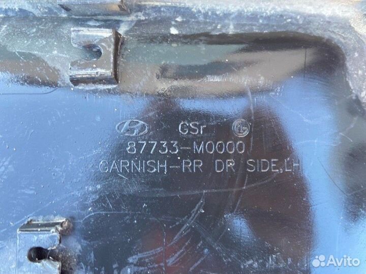 Накладка двери задняя левая Hyundai Creta 2015