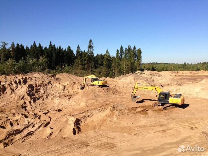 Песок напрямую с карьера без посредников
