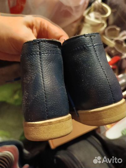 Ботинки летние детские ортопедические синие