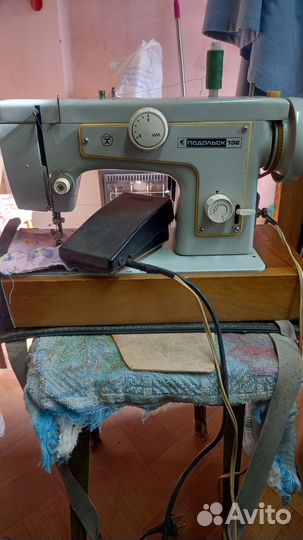 Швейная машинка подольск 132 с электро приводом