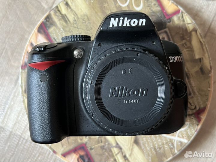 Зеркальный фотоаппарат Nikon D3000 (неисправный)