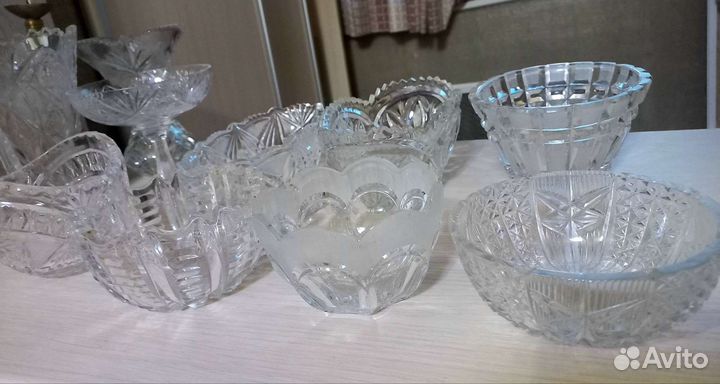 Хрустальная посуда СССР