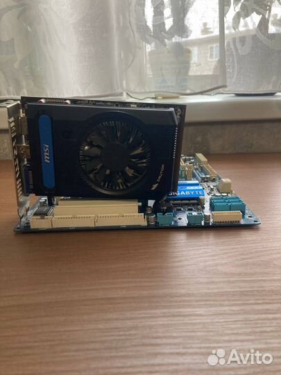 Комплект Материнская плата gigabyte GA-P-55-UD3