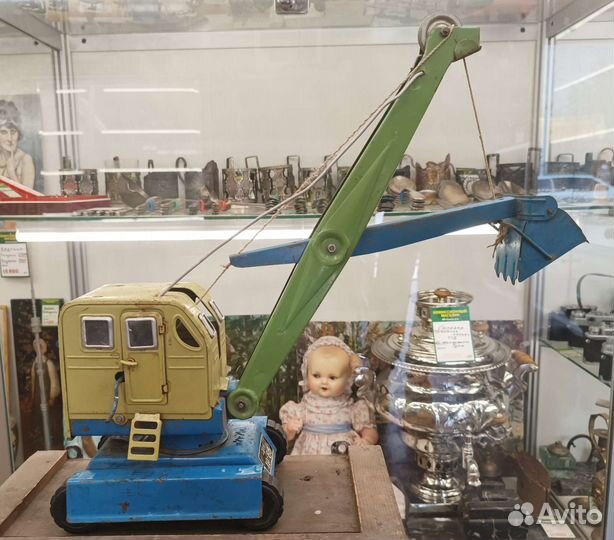 Железный экскаватор СССР