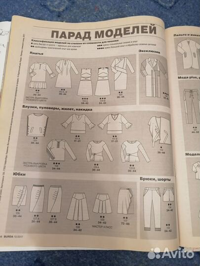 Журнал бурда 10/2017