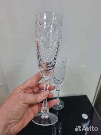 Хрустальные фужеры 