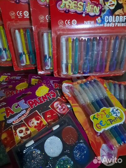 Наборы для грима, аквагрима