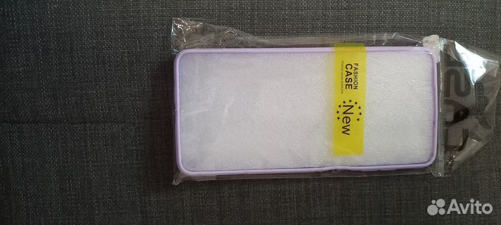 Чехол на телефон Самсунг A12 сиреневый матовый