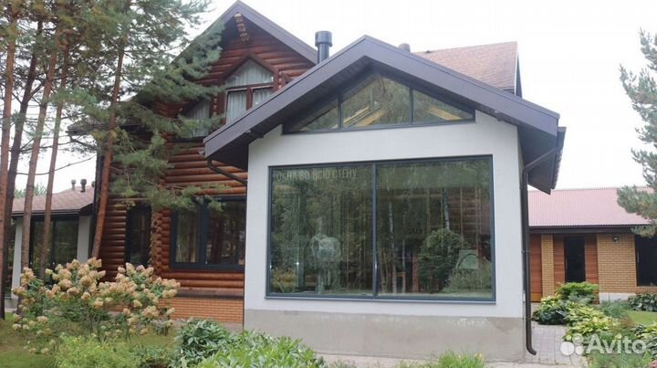 Алюминиевые окна новые