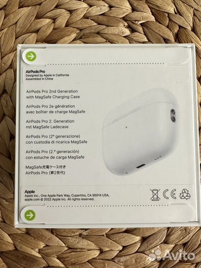 Беспроводные наушники apple airpods pro 2