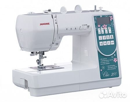 Компьютерная швейная машина Janome Clio 200