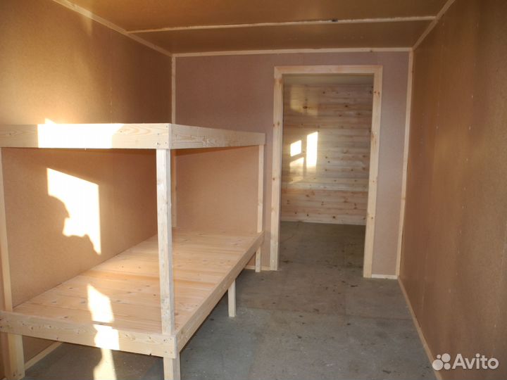 Бытовка Садовая с печью