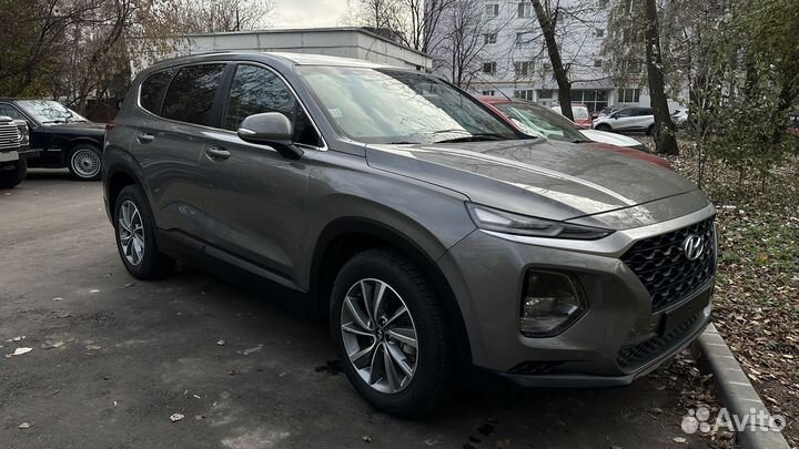 Hyundai Santa Fe 2.0 AT, 2019, 64 000 км